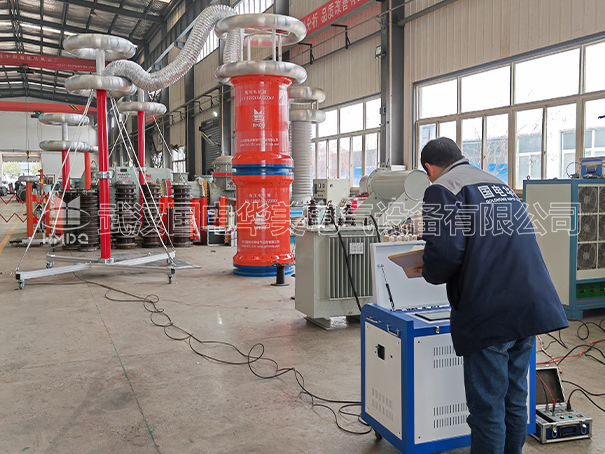 Characteristics of AC Resonance Testing System without Partial Discharge