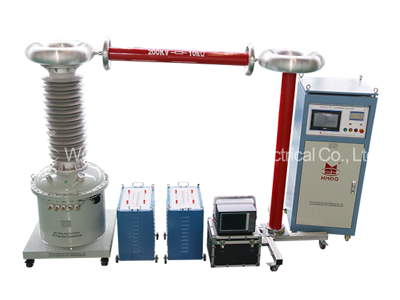 Pd-free Power frequency AC High-Voltage Test System filled with SF6 Gas