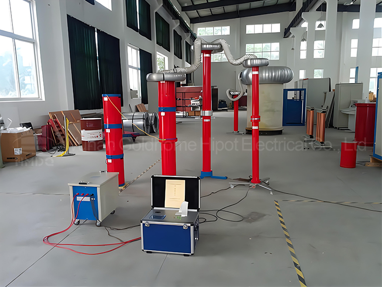 The role of the excitation transformer in the AC Resonant Test System with Variable Frequency