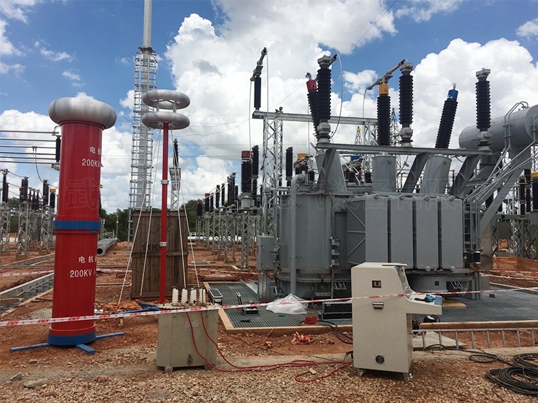 Conduct tests on 110kV cables using a Variable Frequency AC Resonant Test System